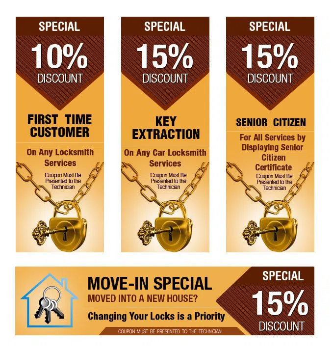 Super Locksmith Service Glenwood, IL 708-297-9151 - coupon1-set-four